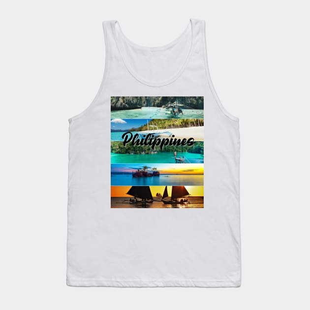 Philippine Beaches Tank Top by AlGenius